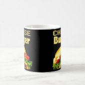 Käse Burger National Hamburger Day Fast Food Kaffeetasse (Mittel)
