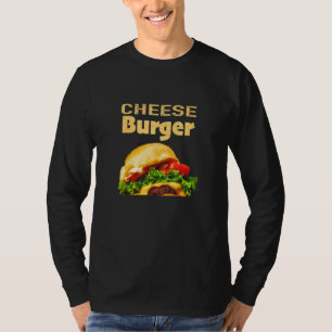 Käse Burger National Hamburger Day Fast Food T-Shirt