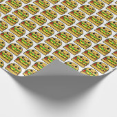 Käse Burgered Geschenkpapier (Ecke)