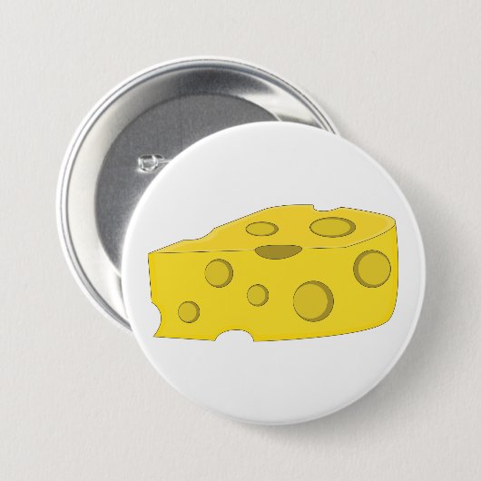 Käse Button (Vorne & Hinten)