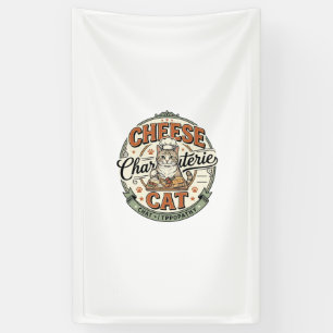 Käse Charcuterie Katze Käse Charcuterie Katze Vint Banner