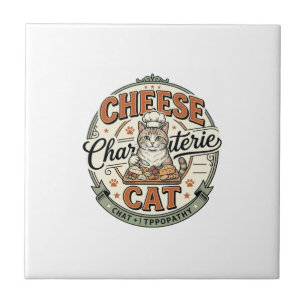 Käse Charcuterie Katze Käse Charcuterie Katze Vint Fliese