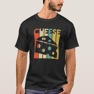 Käse Cheddar Käse Cool Retro Vintage T-Shirt