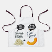 Käse & Crottes Schürze (Vorderseite)