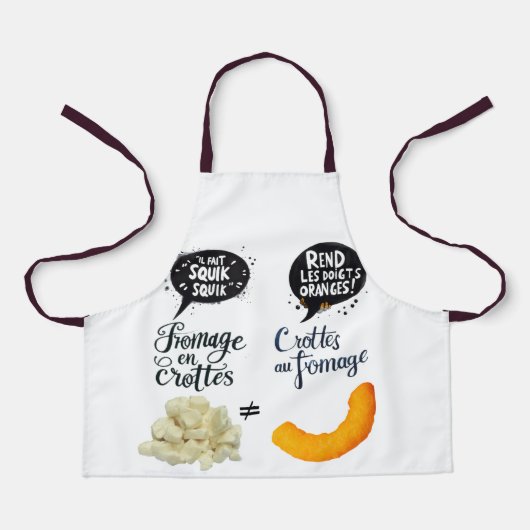 Käse & Crottes Schürze (Vorderseite)