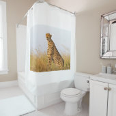 Käse Duschvorhang (Beispiel)