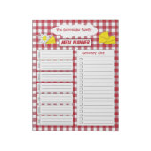 Käse , Edelweiss , Rot und Weiß Notizblock (Rotiert)