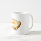 Käse-Ei-Toast Kaffeetasse (VorderseiteRechts)