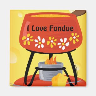 Käse-Fondue-Magnet Magnet