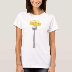 Käse-Gabel T-Shirt