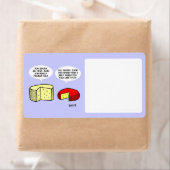 Käse Gedeckter Niedlicher Cartoon Lebensmittellage (Insitu)