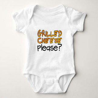 Käse gegrillt bitte? baby strampler