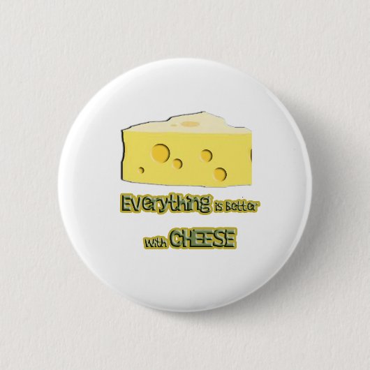 Käse gehört zu alles button (Vorderseite)