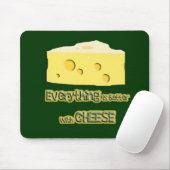Käse gehört zu alles mousepad (Mit Mouse)