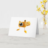 Käse Grußkarten sagen Karte (Gelbe Blume)