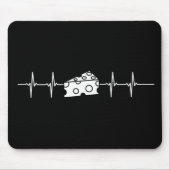 Käse Heartbeat Mousepad (Vorne)