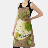 Käse in Scheiben mit Trauben Schürze (InSitu)