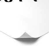 Käse ist Gouda, aber ich habe Feta Funny Food Pun  Poster (Ecke)