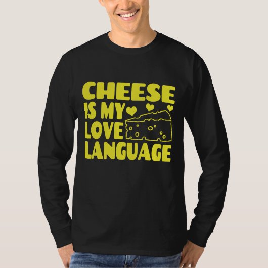 Käse ist meine Liebe - Chesse Lovers T-Shirt (Vorderseite)