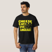 Käse ist meine Liebe - Chesse Lovers T-Shirt (Vorne ganz)