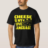 Käse ist meine Liebe - Chesse Lovers T-Shirt (Vorderseite)