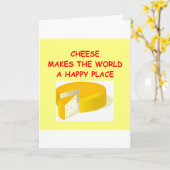 Käse Karte (Gelbe Blume)