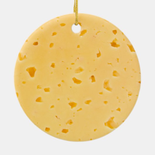 Käse Keramik Ornament (Hinten)