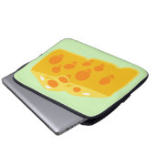 Käse Laptopschutzhülle (Vorne Knopf)