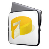Käse Laptopschutzhülle (Vorderseite Links)