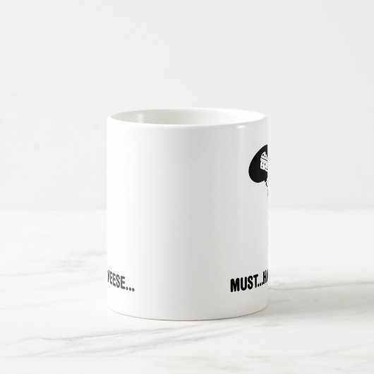 Käse-Liebhaber Kaffeetasse (Mittel)