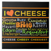 Käse-Liebhaber Trivet Fliese (Vorderseite)