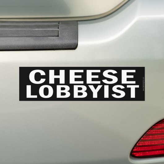 Käse-Lobbyist… Autoaufkleber (Auf Auto)