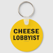 Käse-Lobbyist... Schlüsselanhänger (Vorderseite)