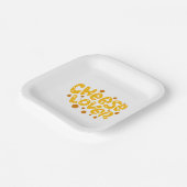 Käse Lover Pappteller (Gewinkelt)