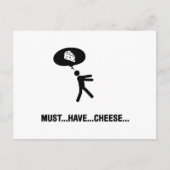 Käse Lover Postkarte (Vorderseite)