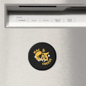 Käse Mac & Cheese Funny Gift Idee Magnet (In Situ (Geschirrspüler))