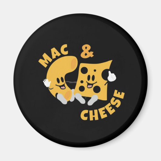 Käse Mac & Cheese Funny Gift Idee Magnet (Vorne)