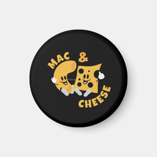 Käse Mac & Cheese Funny Gift Idee Magnet (Vorne)