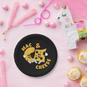 Käse Mac & Cheese Funny Gift Idee Pappteller (Party)