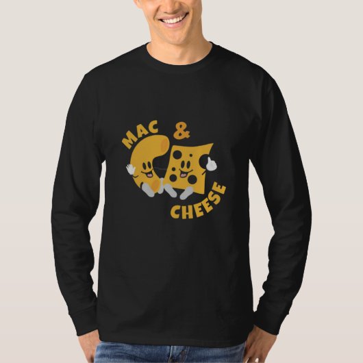 Käse Mac & Cheese Funny Gift Idee T-Shirt (Vorderseite)