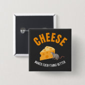 Käse macht alles besser button (Vorne & Hinten)