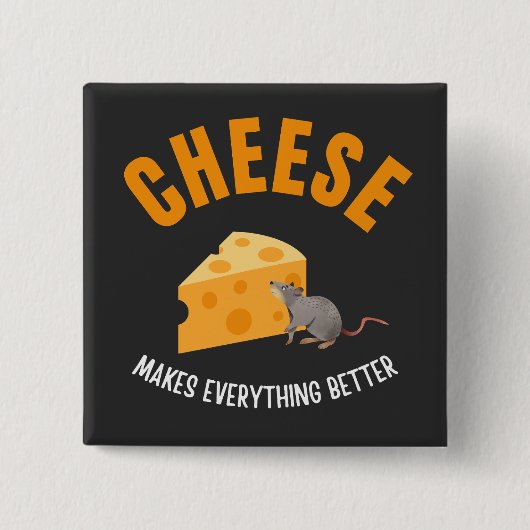 Käse macht alles besser button (Vorderseite)
