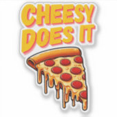 Käse macht es aufkleber (Vorderseite)