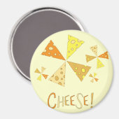 Käse! Magnet (Vorderseite/Rückseite)