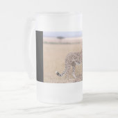 Käse Mattglas Bierglas (Vorderseite Links)