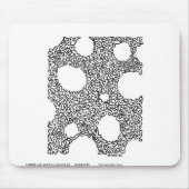 KÄSE mit MÄUSEN durch NICHOLAS Mousepad (Vorne)