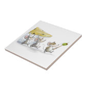 Käse (mit Oliven) Fliese (Seite)