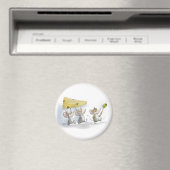 Käse (mit Oliven) Magnet (In Situ (Geschirrspüler))