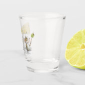 Käse (mit Oliven) Schnapsglas (Rechts)