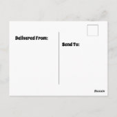 Käse: Nachos in Behältnissen Postkarte (Rückseite)